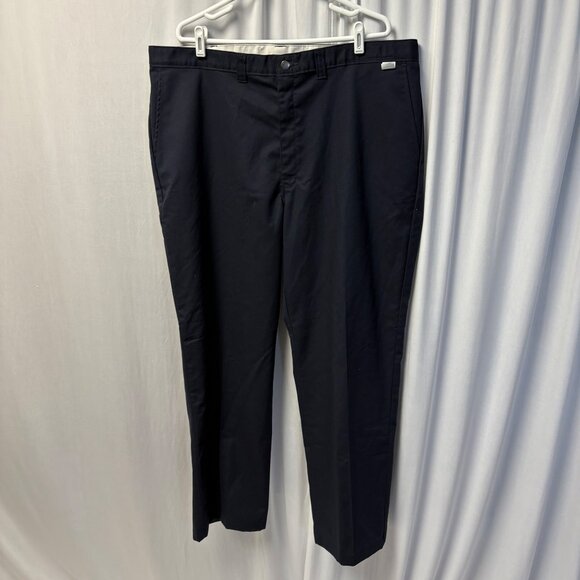 Dickies Flex Mens Navy Blue Work Pants Size 42/37U 30in Inseam Durable Twill NEW - Picture 1 of 7